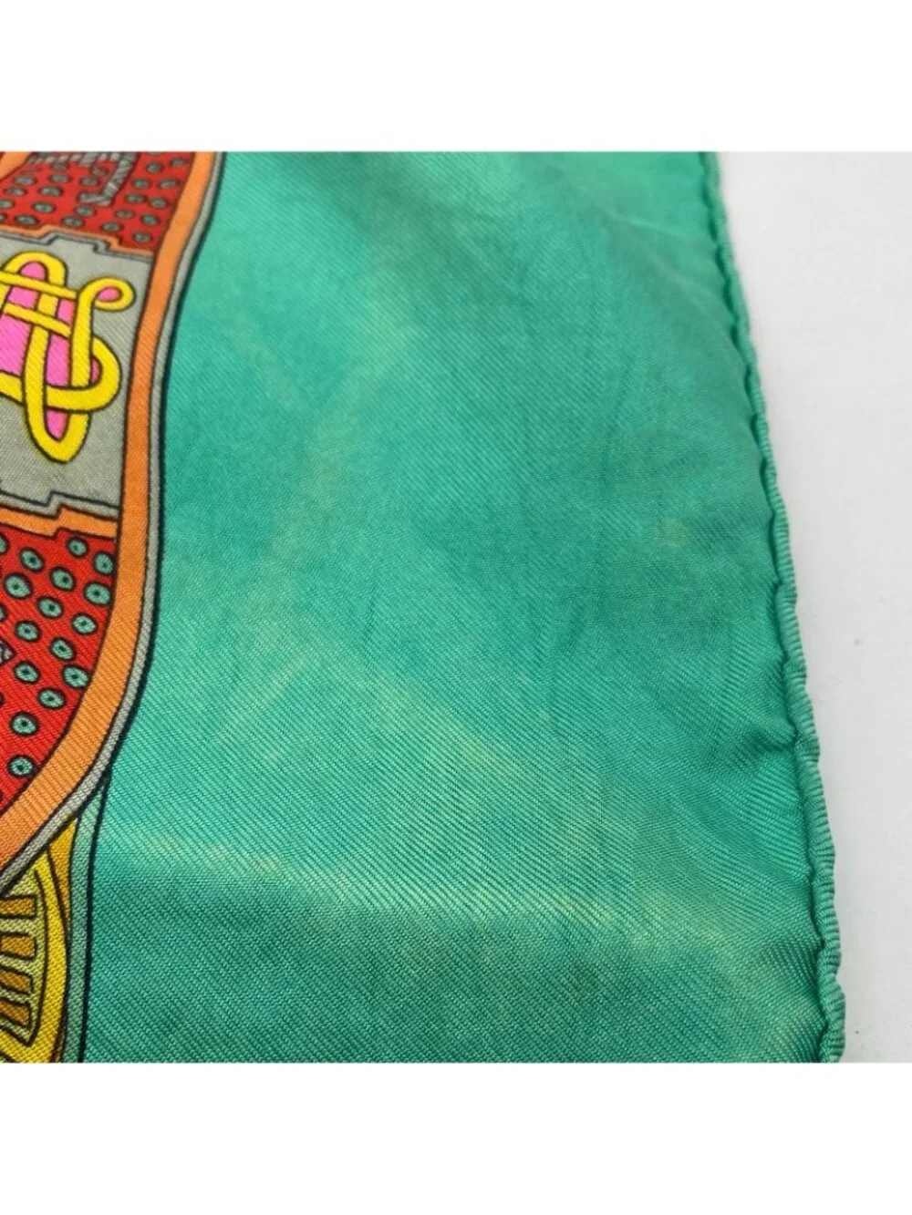 Hermes Carre 90 Art Des Steppes Scarf Silk Horse - Picture 7 of 7